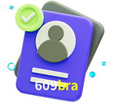 Tornar-se um membro do 609bra é muito simples